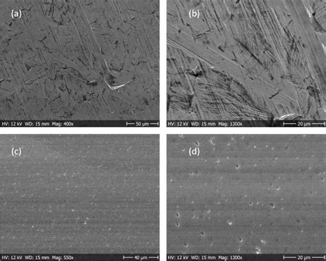 A Sem Image Of Epoxy Coating B High Resolution Sem Image Of Epoxy