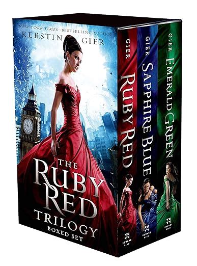 The Ruby Red Trilogy Boxed Set Ruby Red Sapphire Blue