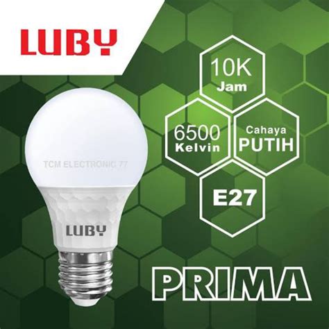 Jual New Luby Prima Lampu LED Berkualitas SNI Cahaya Putih Super Terang