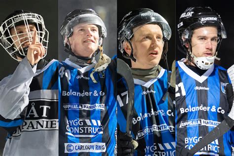 Ik Sirius Bandy Fyra Siriusspelare Med I Bruttotruppen Inf R Vm