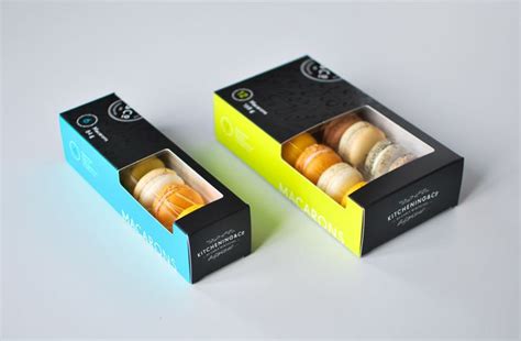 Kitchening & Co. Macaron Packaging | Macaron packaging, Packaging ...