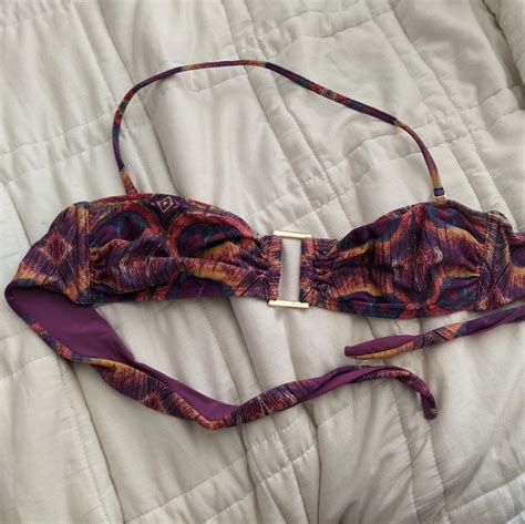 Vix Swim Vix Peacock Bandeau Bikini Top S Poshmark