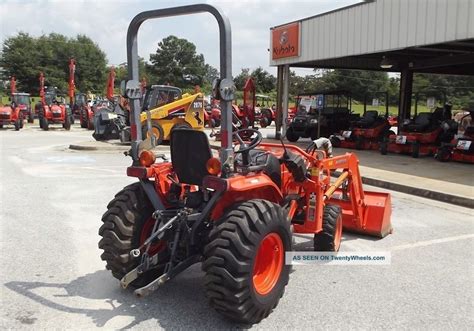 2007 Kubota B7800hsd 4wd Tractor W Loader 452 Hours Stock U301031