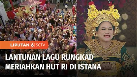 Putri Ariani Nyanyikan Rungkad Bu Iriana Hingga Tamu Undangan Asyik