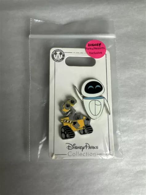 DISNEY PASSED K Collection Pixar Wall E Eve Pin Set 33 70 PicClick UK