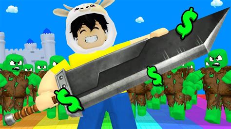 EN BÜYÜK KILICI YAPTIM Roblox Sword Warriors YouTube