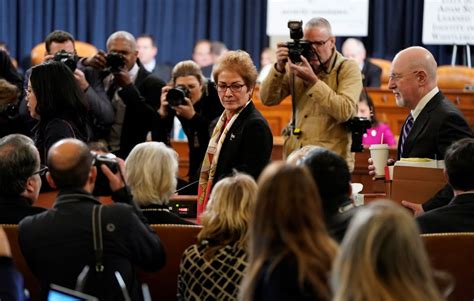 Marie Yovanovitch Impeachment Hearing Ends With Standing Ovation For Former Ukraine Ambassador