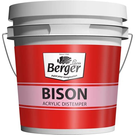 Berger Bison Acrylic Distemper 20L At Rs 995 Bucket In Chennai ID