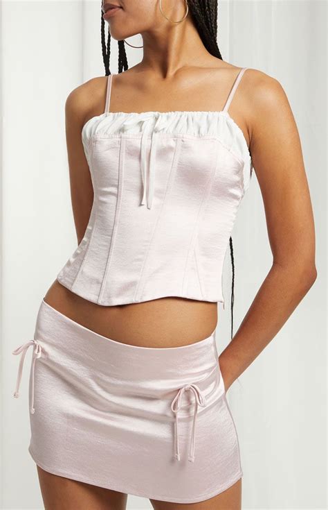 Beverly And Beck Gia Corset Top Pacsun