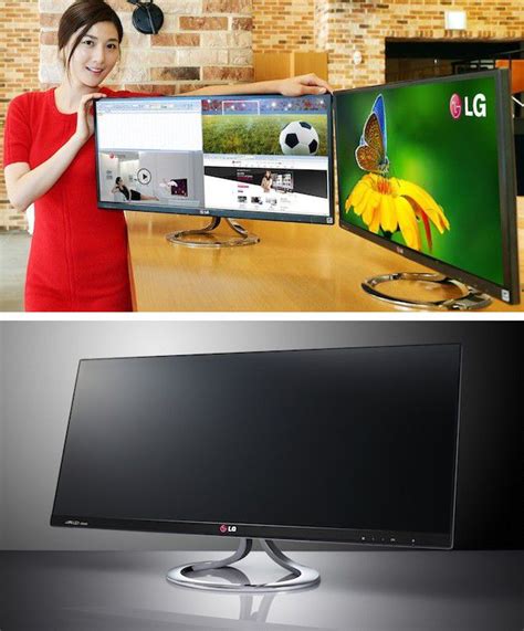 Talk About Widescreen Lg To Launch The Worlds First 219 Lcd Monitor