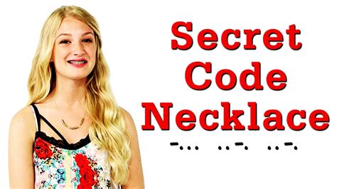 Diy Secret Necklace To Share With Your Bff 17daily Youtube