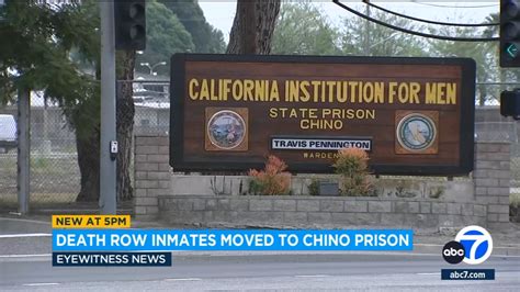 San Quentin Death Row Inmates Transferred To Chino Prison Prompting