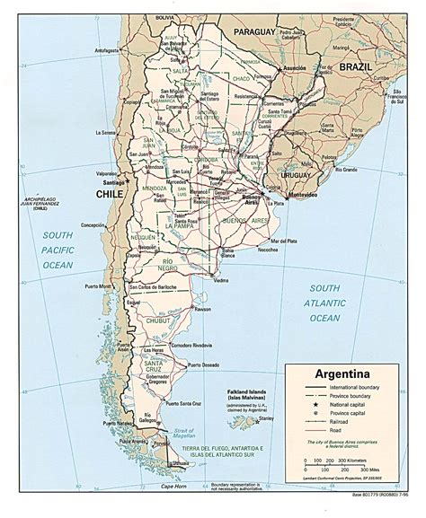 Map of Argentina