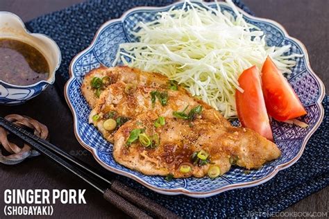 Ginger Pork Shogayaki Just One Cookbook