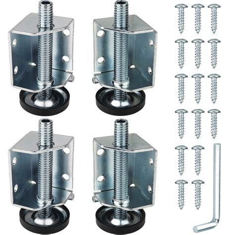 Cellpak Heavy Duty Furniture Levelers Adjustable Table Leg 52 Off