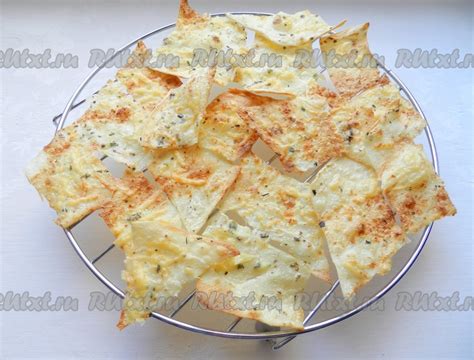 Чипсы из лаваша: 7 фото в рецепте