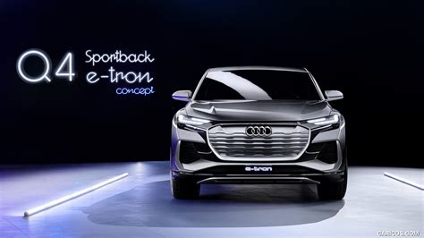 Audi Q4 Sportback e-tron Concept | 2020MY (Color: Kinetic Grey) | Front