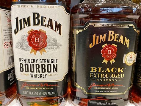 Jim Beam White vs Jim Beam Black: Bourbon Comparison