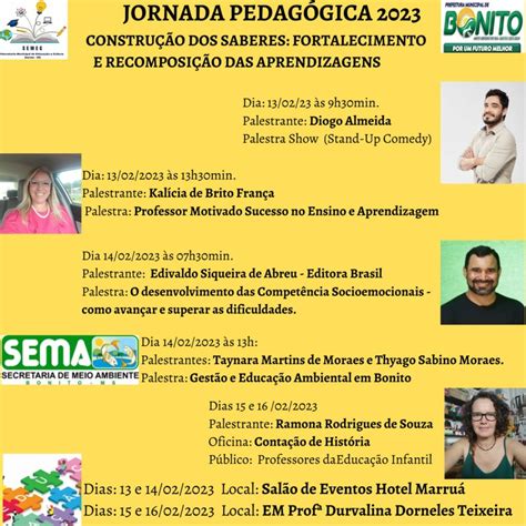 Jornada Pedag Gica Marca In Cio Do Ano Letivo De Nas Escolas Da