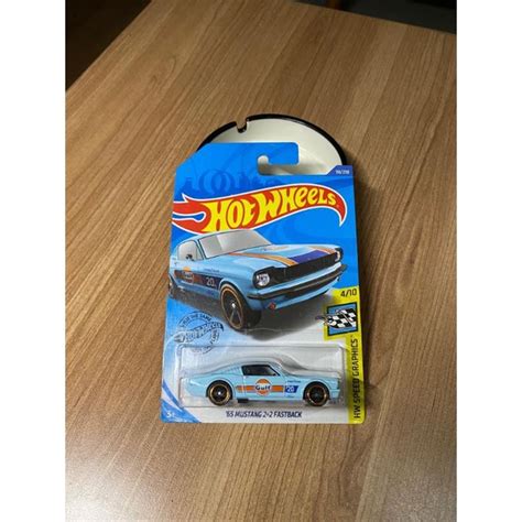 Jual Hot Wheels Mustang Fastback Gulf Shopee Indonesia