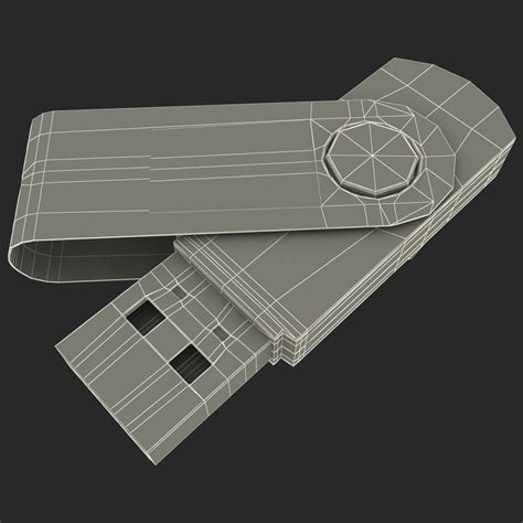 kingston flash 8gb 3d model