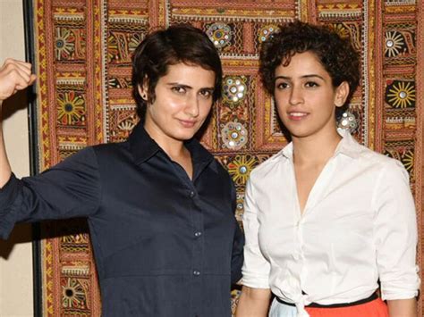 Fight Brewing Between Dangal Girls Fatima Sana Shaikh Sanya Malhotra