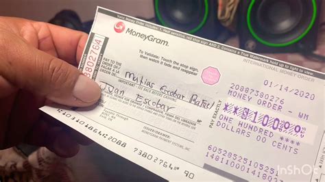 Cómo Se Llena Un Money Order