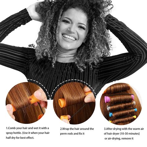 Pcs Perm Rods For Natural Hair Perm Rods Set Medium Size Cold Wave