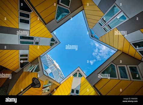 Cube Houses In Rotterdam Netherlands Stock Photo Alamy