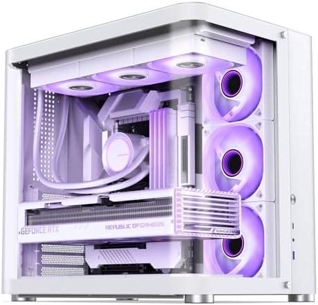 Amazon Jonsbo Tk Black Atx Mid Tower Pc Case Hyperboloid Glass