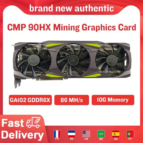 NVIDIA CMP 90hx 10gb professional mining graphics card cmp 90hx 86mh/s ...
