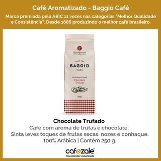 Cafe Em Po Baggio Pacote G Chocolate Trufado Shopee Brasil