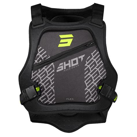 Shot Pettorina Flex Nero Giallo Fluo Maciag Offroad