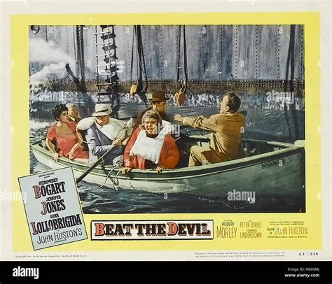 Beat The Devil Movie Poster Stock Photo Alamy