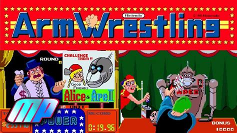 Arm Wrestling Arcade Playthrough Longplay Retro Video Game Youtube