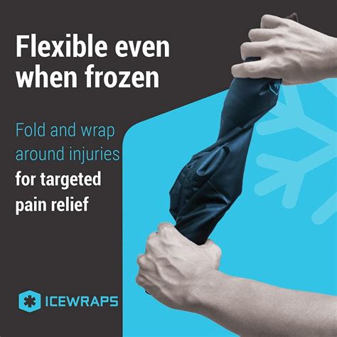 Icewraps 12x21 Extra Large Ice Pack With Soft Fabric Cover Clay Ice