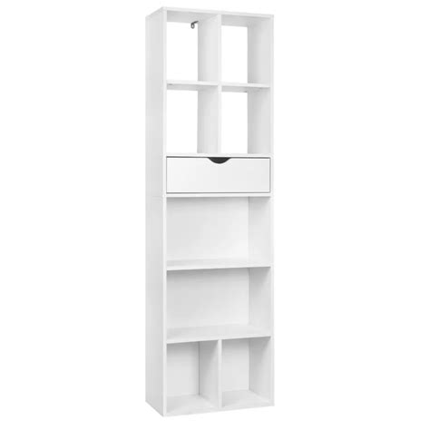 Ripley ESTANTE MODERNO SHIROKO BLANCO RYR MUEBLES