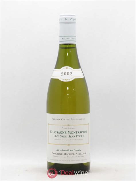 Buy Chassagne Montrachet Er Cru Clos Saint Jean Michel Niellon