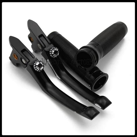 Cost Effective Motorcycle Black Cnc Adjustable Brake Clutch Levers With