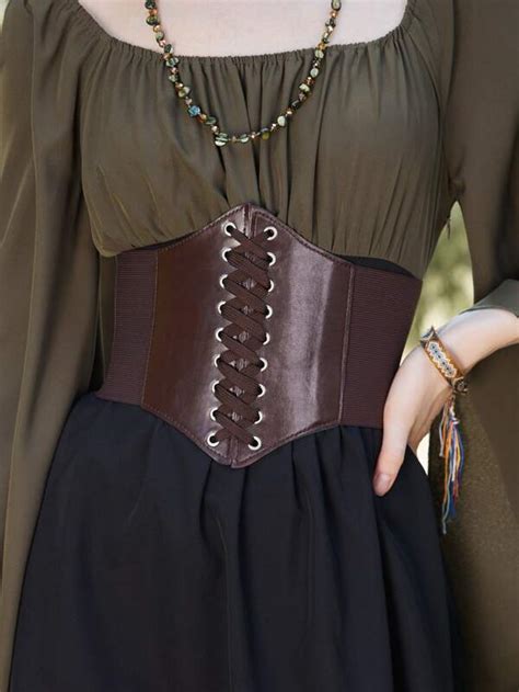 Is That The New Fairycore Lace Up Corset Belt ROMWE USA