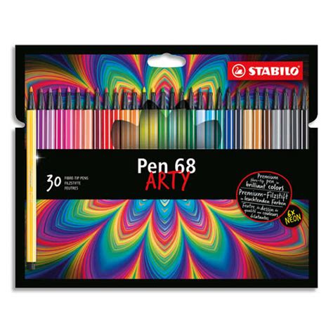 STABILO STABILO Pen 68 ARTY Feutre De Dessin Pointe Moyenne Etui