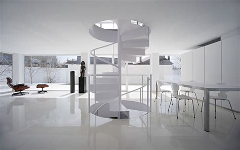 25 Modern Spiral Stairs That Will Bring a Stylish Flare to Your Home ...