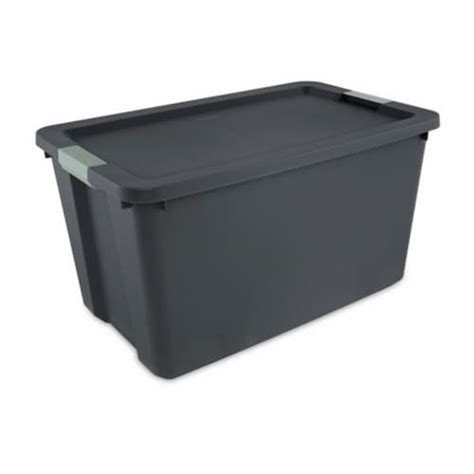 Sterilite 16 Pack 34 Gal Latch Tote Stackable Plastic Storage Bin