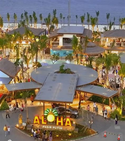 Aloha Pasir Putih Pik Tempat Wisata Viral Di Tangerang Miliki View