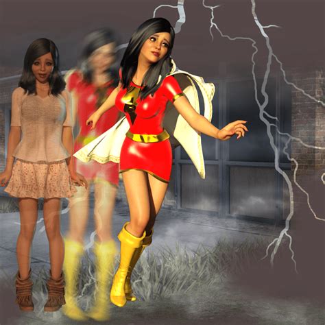 shazam   render digital art  tgkadee