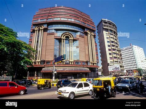 Street Scene And Architecture Design Modern Buildings Bengaluru