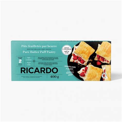 Pâte feuilletée pur beurre RICARDO