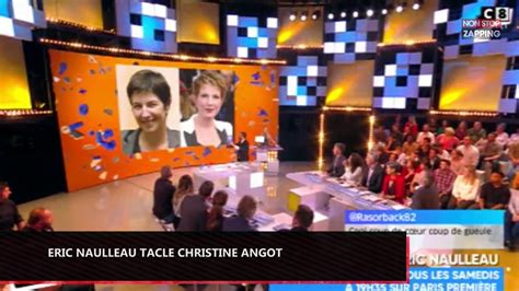 Tpmp Eric Naulleau Tacle Une Fois De Plus Christine Angot Vid O