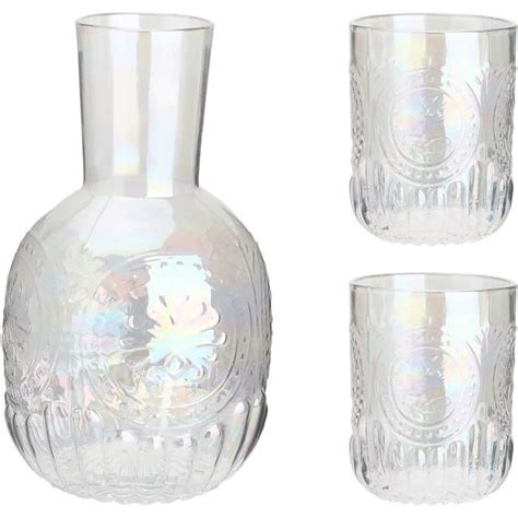 Carafe Eau De Chevet Et Verre Carafe Eau De Chevet En Verre Avec