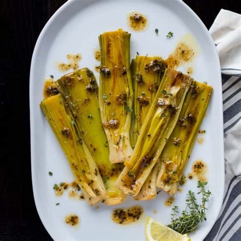 Braised Leeks Fox And Briar